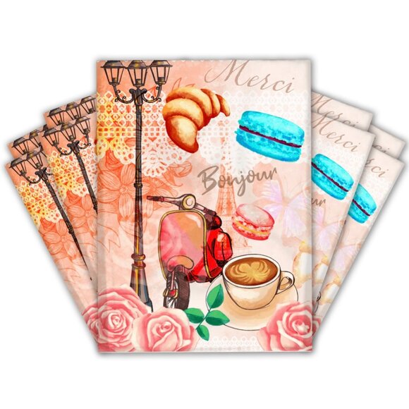 (50) Feminine Paris Poly Mailers 10”x13” - Picture 2 of 3